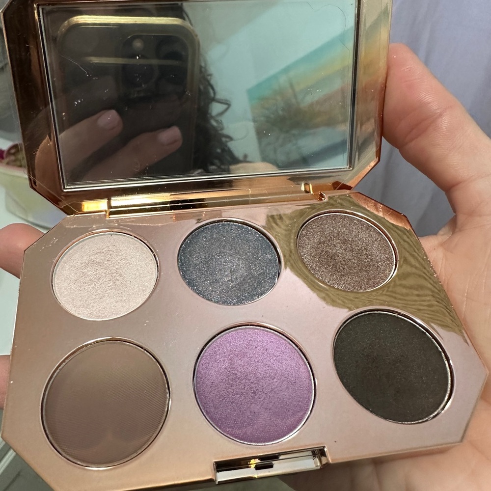 MAC Cosmetics Glam Eyeshadow Palette - Purple, Brown, Cream - Picture 3 of 4
